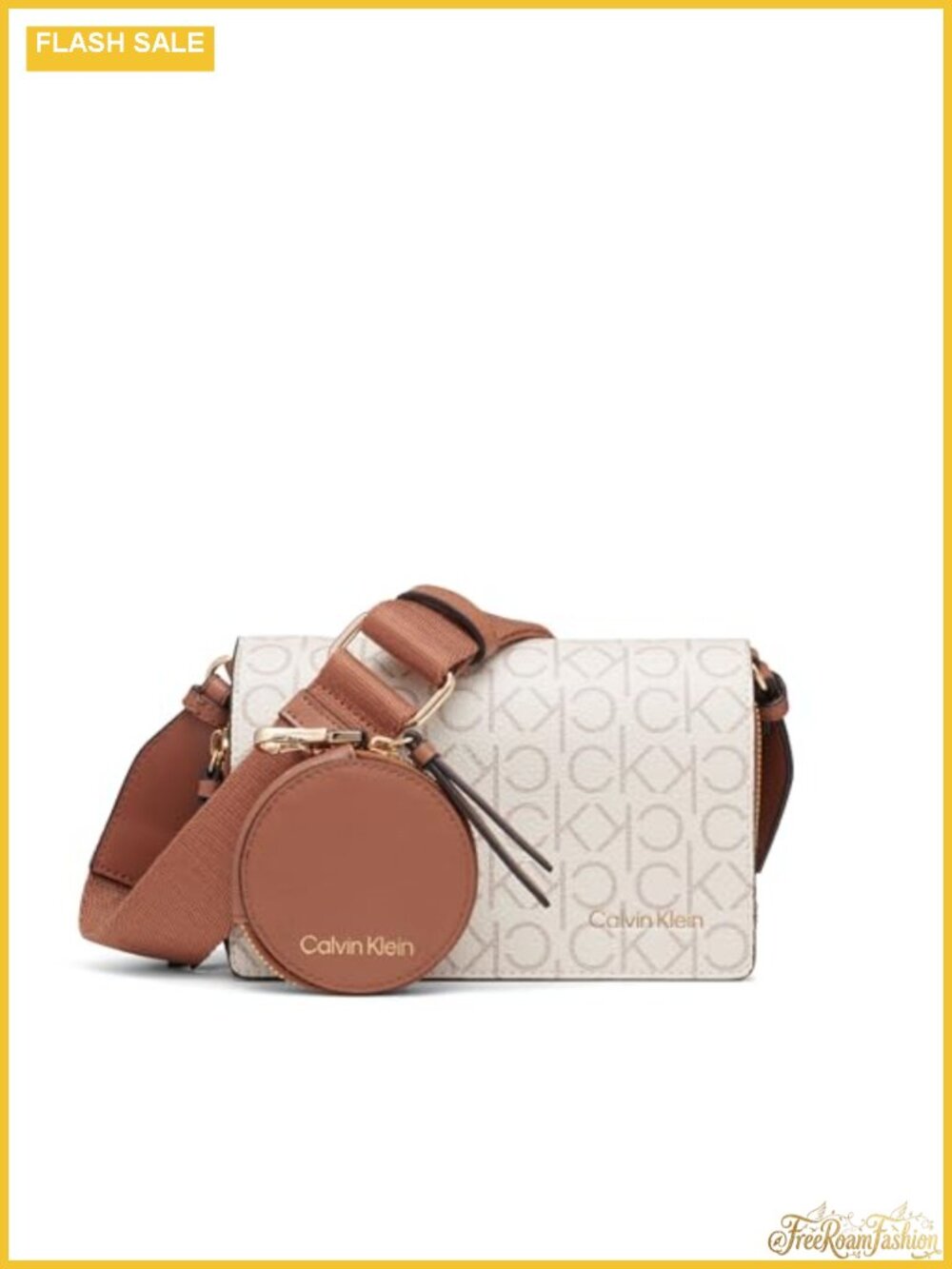 Vegan Leather Triple Compartment Camera Crossbody Bag with Card Slots